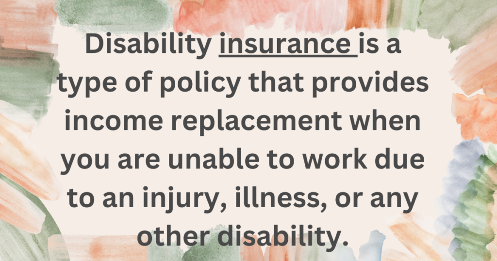 Disability Insurance